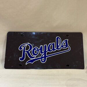 Kansas City Royals Mirrored License Plate Rico Industries Inc.